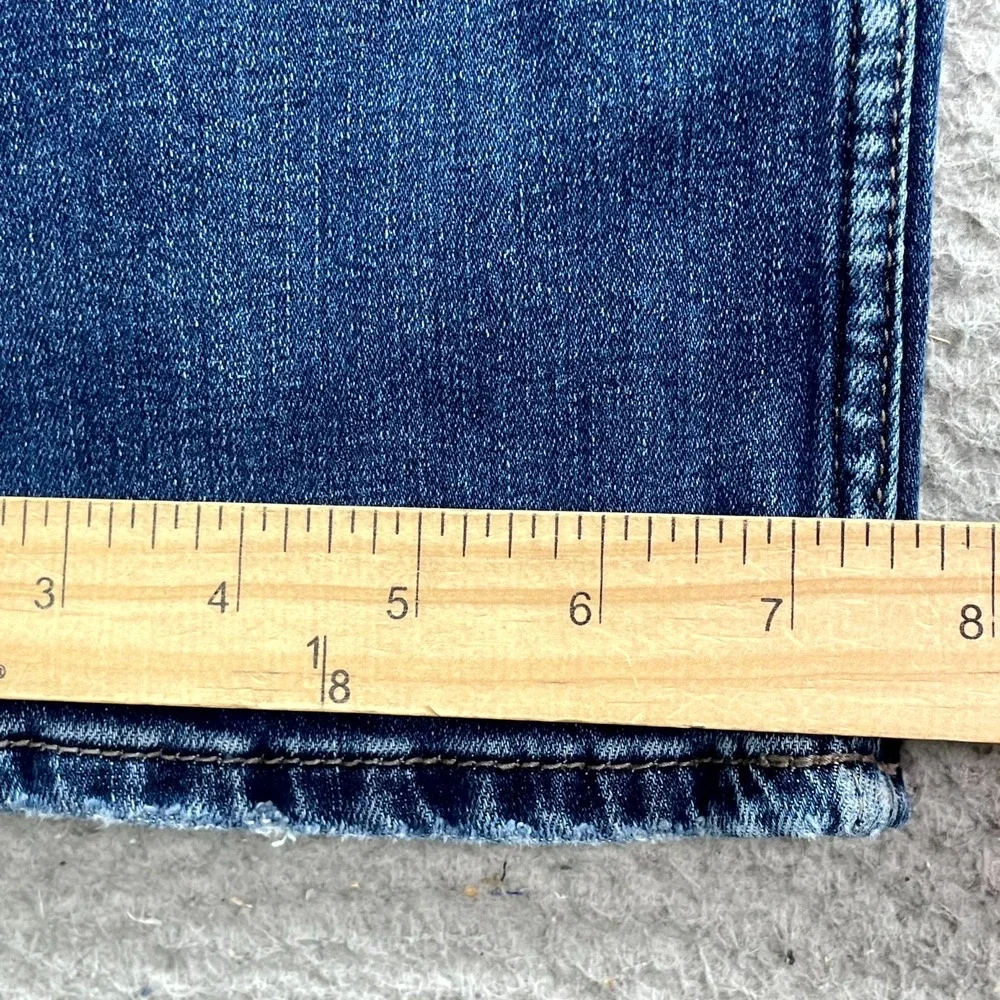 Silver Jeans Suki Slim Bootcut Womens 29x30 Blue Whisker Denim Skate Streetwear